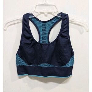 Victoria's Secret PINK Sports Bra Womens Sz medium Seamless Lightly Lined Racer